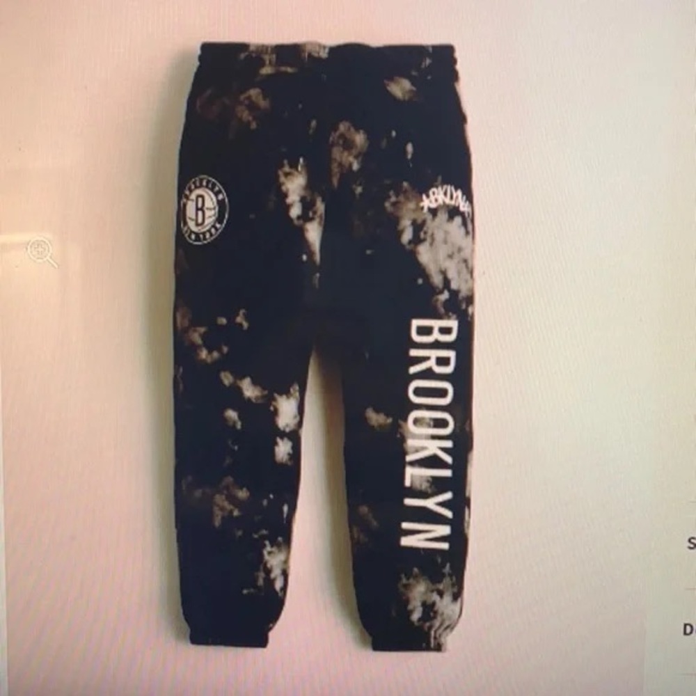 Sz Various Hollister Brooklyn New York Basketball Fleece Hoodie Sweatpants Tie D